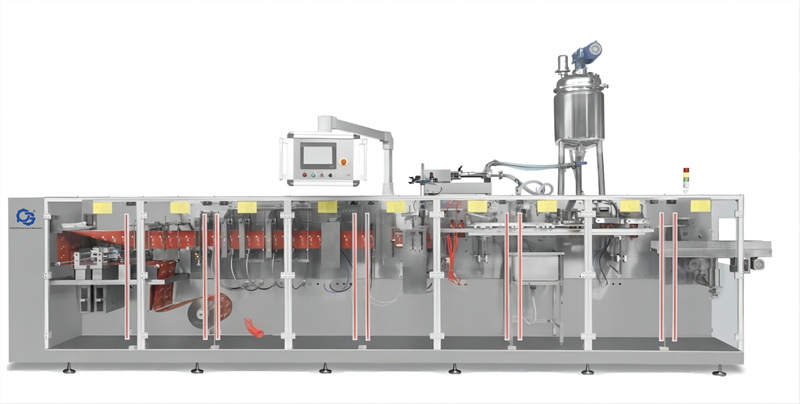 GPS-130S/240DS Horizontal Roll Film Irregular-Shaped Stand-up Pouch Packaging Machine