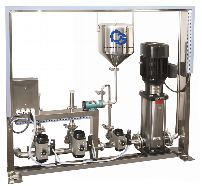 GPS-CIP Three-Channel Automatic Cleaning System