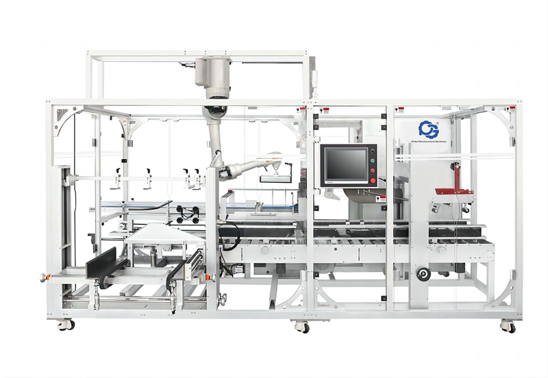 GPS-900K Fully Automatic Box Erector, Packer, and Sealer Integrated Machine